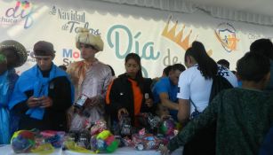 Pachuca participó en la entrega de juguetes a niños