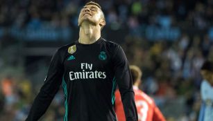 CR7 se lamenta en un juego con el Madrid