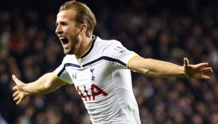 Harry Kane celebra triunfo del Tottenham 