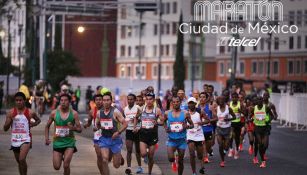 Corredores del Maratón de la Ciudad de México en 2017