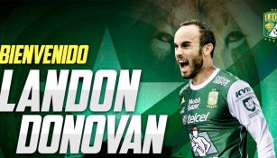 Imagen de León en redes para dar la bienvenida a Donovan