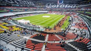 Estadio Azteca, durante el juego contra Atlas, correspondiente a la J4