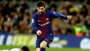 Messi, en el juego contra Alavés