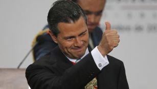 Enrique Peña Nieto, durante un evento 