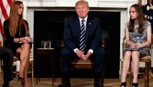 Donald Trump, durante una reunión en la Casa Blanca