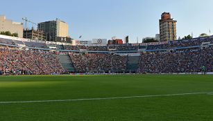 Imagen panorámica de las tribunas del Estadio Azul