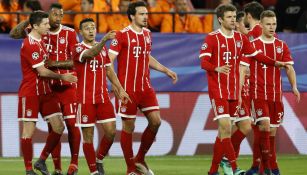 Bayern Munich celebra una anotación contra Sevilla 