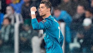 Cristiano Ronaldo celebra un gol contra la Juventus 