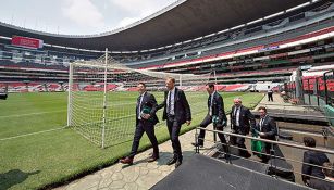 Grupo de FIFA visita el Estadio Azteca 