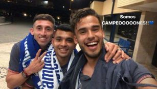 HH, Tecatito y Diego Reyes festejan el título del Porto