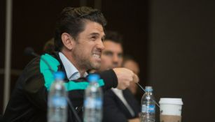 Alejandro Irarragorri durante una conferencia de prensa