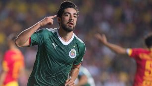Pizarro celebra un gol contra Monarcas