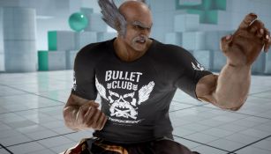 Personaje de Tekken 7 porta playera del Bullet Club 