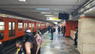 Anden del Metro de la Ciudad de México