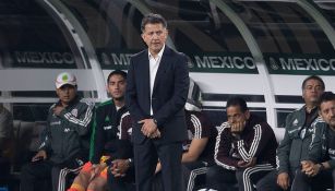 Juan Carlos Osorio, durante un encuentro del Tri