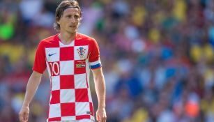 Modric disputa un duelo con Croacia previo al Mundial 