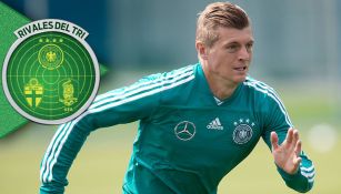 Kroos, en entrenamiento con Alemania 