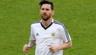 Messi caliente previo al duelo contra Islandia 