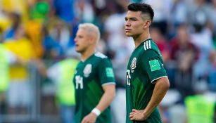 Lozano se lamenta tras la eliminación del Tri en Rusia 2018