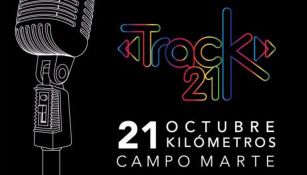 Promocional de la carrera Track21 & 5K en Campo Marte