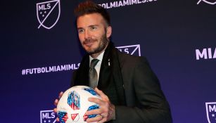 David Beckham, en un evento de la MLS
