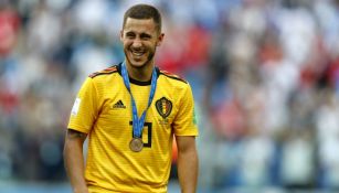 Hazard, feliz tras ganar el tercer lugar de Rusia 2018