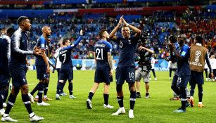 Francia festeja pase a la Final del Mundial de Rusia 2018