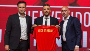 Luis Enrique es presentado con la selección española
