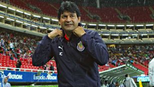 Cardozo, previo al arranque del juego entre Chivas y Morelia