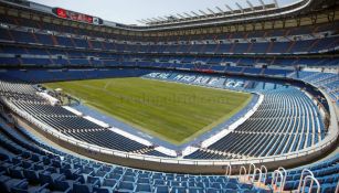 Nueva cancha híbrida del Santiago Bernabéu