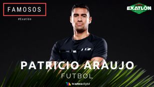 Patricio Araujo integra el equipo de los famosos