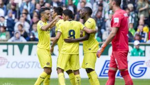 Villarreal festeja victoria frente a Werder Bremen 