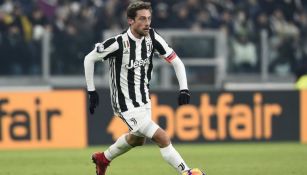 Marchisio durante un partido de la Juventus 