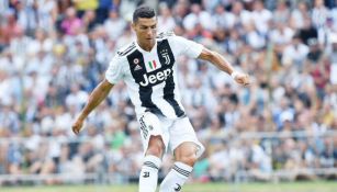 Cristiano durante el partido con Juventus