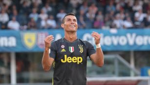Cristiano Ronaldo durante partido de la Juventus 