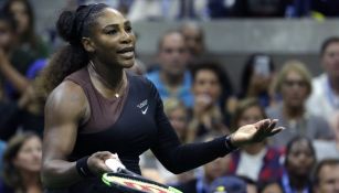 Serena Williams, molesta tras perder la Final del US Open