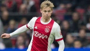 Frenkie de Jong en duelo del Ajax