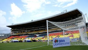 Estadio Morelos, previo al duelo entre Monarcas y Pumas