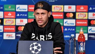 Neymar en conferencia de prensa 