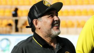 Maradona durante partido de Dorados