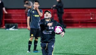 Maradona dirige a Dorados previo al duelo vs Xolos