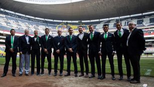 Brizio y personal de FIFA, presentes en el Estadio Azteca