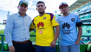 Aficionados de Santos y América, previo al duelo en el TSM Corona 