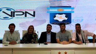 Los directivos de la VPN y del futbol argentino presentaron la nueva liga