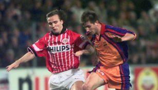 PSV y Barcelona empataron en aquel partido de diciembre de 1997
