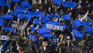 Afición de Gallos muestra apoyo incondicional en Liguilla vs Cruz Azul