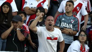 Aficionados de River Plate, previo a la Final de Libertadores