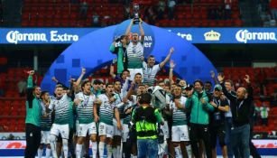 Santos festeja el título del Clausura 2018