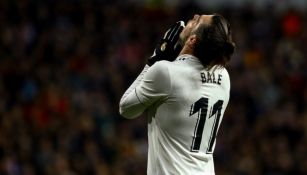 Bale se lamenta en un juego del Real Madrid
