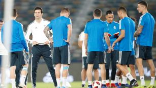 Solari y jugadores preparan encuentro contra Al Ain del Mundial de Clubes 